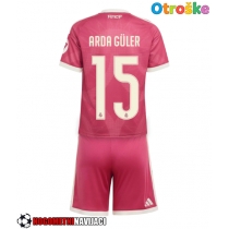 Otroške Nogometnih dresov Real Madrid Arda Guler #15 Tretji 2026-27 Kratki rokavi (+ hlače)
